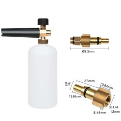 Пенна насадка S1 1л для моек Lavor, Parkside, Foreman, Huter M135-H, густая пена