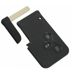 Заготовка чип-ключа Renault Megane Scenic 2003-2008 с чипом ID46 PCF7947 і платой сигналізації 433мгц