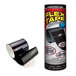 Водонепроницаемая изоляционная лента FLEX TAPE 150x30 см, резиновая черная ремонтная лента