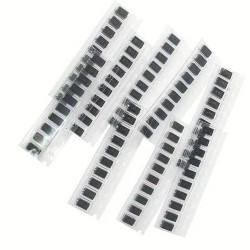 Набор из 90 SMD випрямительних диодов і диодов Шоттки 1N4001 1N4004 1N4007 SS14 SS16 SS24 SS26 SS34 SS36