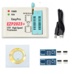 USB-программатор EZP2023+ для микросхем EEPROM 24/25/93/95 і FLASH 25 серии, високоскоростной