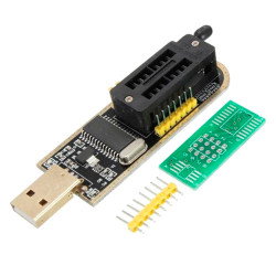 USB мини программатор CH341A 24 25 FLASH EEPROM для микросхем SPI I2C универсальний