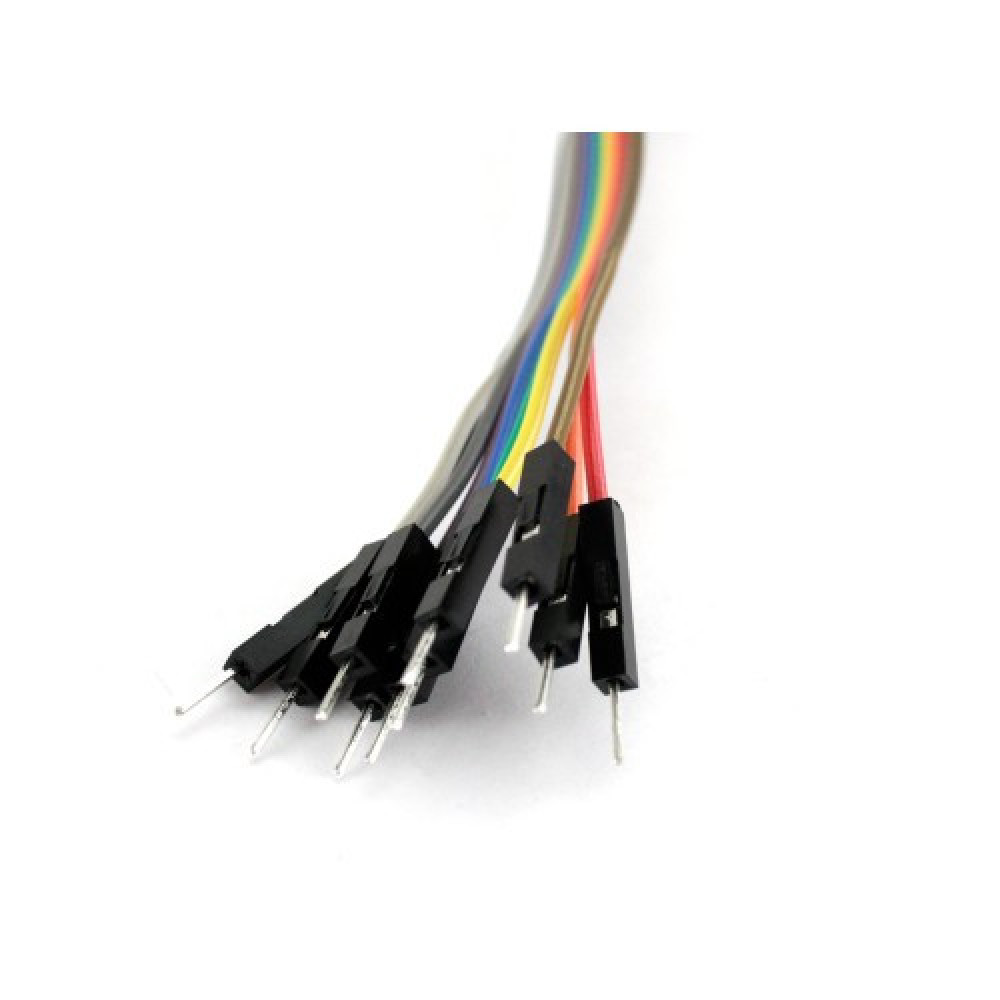 Dupont кабель папа-папа 20 см, набор 40 шт для Arduino, макетных плат и электронных модулей
