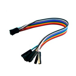 Dupont кабель мама-мама 20 см, набор 40 шт для Arduino, макетних плат і електронних проектов