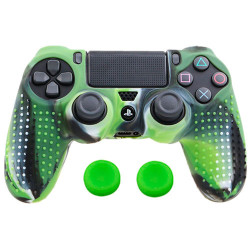 Чехол силиконовий для геймпада Dualshock 4 PS4 надежна защита от царапин комфортне управление разние цвета