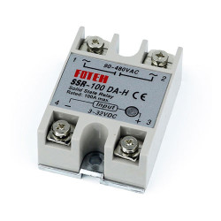 Однофазне твердотельне реле SSR-100DA-H 100A DC-AC современне устройство для бесконтактного переключения