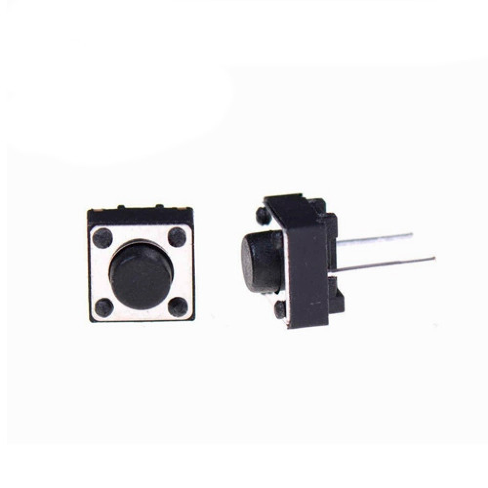 Тактовые кнопки микрики 6x6x5мм DIP 2pin комплект 100шт для электронных проектов