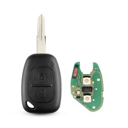 Автоключ с чипом ID46 PCF7946 2 кнопки VAC102 для Renault Traffic Vivaro дистанционний