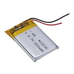Li-pol аккумулятор 402030 3.7В 200мач для GPS MP3 MP4 RC моделей аккумуляторна батарея