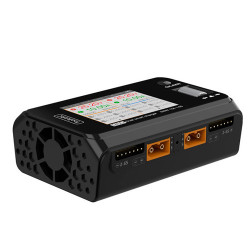 Зарядное устройство ToolkitRC M6D 2 канала 500 Вт 15 А для LiPo, LiHV, Li-ion, NiMh, Pb аккумуляторов 1-6S