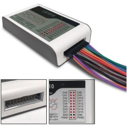 USB логический анализатор Kingst LA1010 100 МГц 16-канальный Type-C для Arduino и отладки схем
