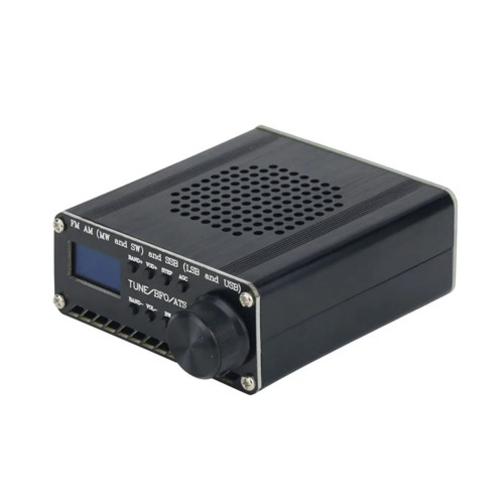 Цифровой DSP радиоприемник ATS 20 плюс многодиапазонный FM RDS LW MW SW SSB аккумулятор 800 мАч дисплей BNC Type C
