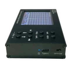Анализатор спектра 6.2 ГГц с генератором сигнала RF HTOOL SA8 портативный дисплей 3.2 дюйма аккумулятор 3000 мАч SMA