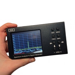 Анализатор спектра 6ГГц v5.1.0 с генератором RF сигнала портативный SA6 USB Type C аккумулятор 5000мАч дисплей 4дюйма