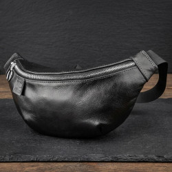 Поясная сумка GRANDE PELLE 11140 Черная