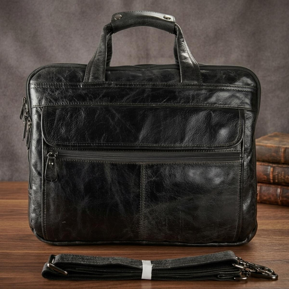 Сумка мужская Vintage 14364 Болотная