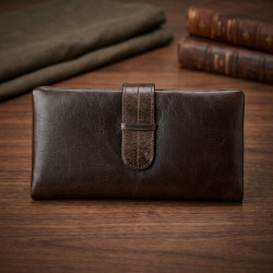 Кошелек универсальный Vintage 14912 Коричневый