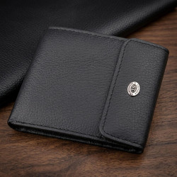 Гаманець ST Leather 18313 (ST155) шкіряний Чорний