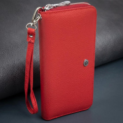 Кошелек женский ST Leather 18419 (ST45-2) очень надежный Красный