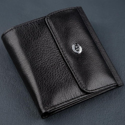 Женский бумажник с монетницей ST Leather 18919 Черный