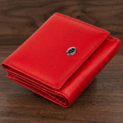 Компактный кошелек женский ST Leather 19259 Красный